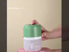 Plastic Electric Garlic Crusher Wireless Mini Capacity 100ml