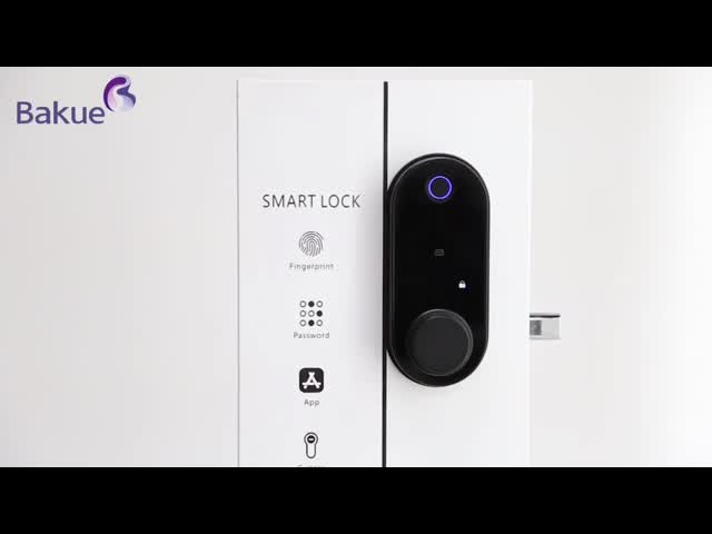 FCC スマートデッドボルト 鍵付きドアロック 指紋コードカード APP WiFi機能