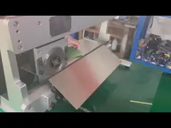 Прецизионная машина для отделки печатных плат, полуавтоматический сепаратор печатных плат V-Cut, CWV-1M/1A video