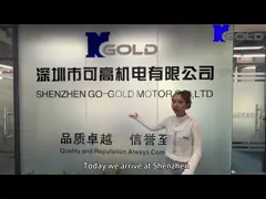 Электрические двигатели вентиляторов 2600RPM 24/12W DC24V/12V Постоянный магнит Go-Gold Бесбрюшевый мотор video