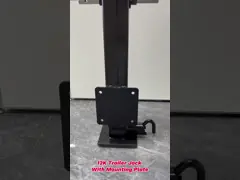 Установка пластинки боковой штифт 12K Джек с ручкой черный порошок покрытый video