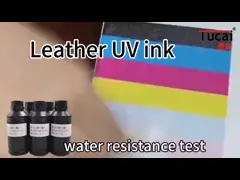 Печать гладко УФ принтер чернила яркий цвет УФ светодиодной печатной чернил для Epson принтер video