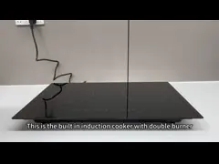 China Heating Selection 4 Burner Electric Cooktops , Induction Hob Cooker 7000W supplier