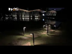 IPX4 Solar Pathway Lights Outdoor 2800K-3200K Solar Powered Bollards