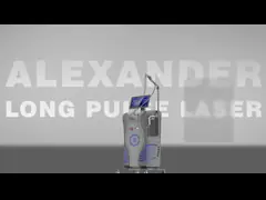 Высокопроизводительная машина Александрит регулируемый диаметр точки video