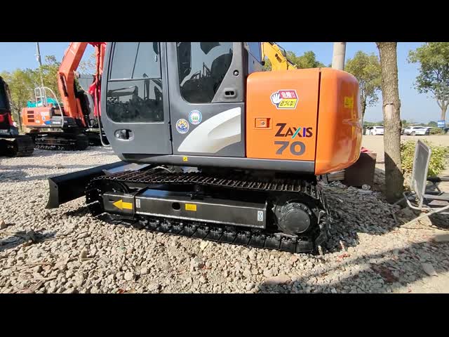 Подержанная Хитачи ZX50 с точной гидравлической системой управления и легким в управлении видео