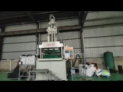 350 т вертикальная пластиковая инжекционная литейная машина для большого фильтра кондиционирования воздуха video