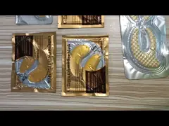 Органическое натуральное золото коллагеновая маска для глаз Антимортизатор уменьшает темные круги video