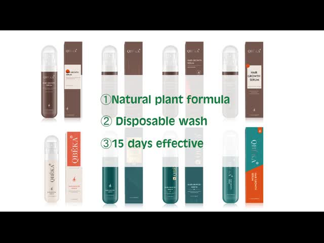 Органическая сыворотка для роста волос Внешнее применение Лечение восстановления роста волос Противополовой спрей 80 мл видео