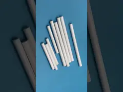 99% AL2O3 Talc Ceramics Precision Solid Round Alumina Ceramic Bar