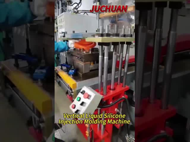 100LV-1 白色垂直液体シリコン注射鋳造機 医療用・赤ちゃん用シリコン製品製造