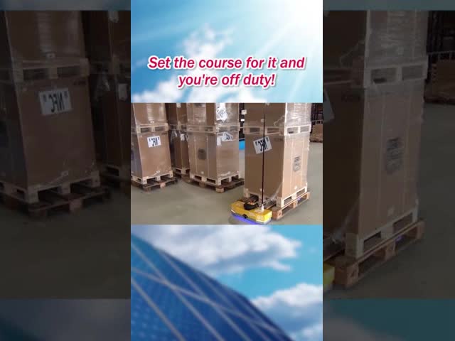 Altura de elevação padrão de 125 mm em empilhadeira automática guiada com capacidade de carga de 2000 kg