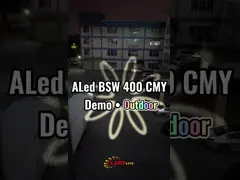 LED 400W BSW Движущаяся голова Zoom 23CH DMX Концерт ТВ Студия Beam Spot Wash 3in1 с Cmy video