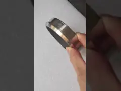 Machinery Carbon Graphite Impregnated Bushings With Steel For Industries