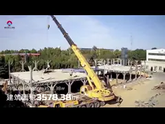 Q355B Edificios comerciales soldados Edificios de oficinas prefabricados