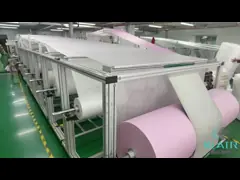 Средства массовой информации фильтра сумки воздушного фильтра KLAIR синтетические кладут крен в мешки средств массовой информации фильтра кармана крена фильтра video