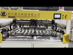 Высокая долговечность Автоматическая тканевая бумага Логи Трансферная машина Тканевое преобразование video