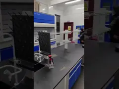 Поверхность высоты клобука 2.35m перегара лаборатории школы/больницы покрытая эпоксидной смолой video