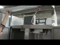 4 замораживатель холодильника нержавеющей стали двери 300W коммерчески video