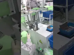 सजावटी पट्टियों के लिए स्वचालित कुशल 1.5KW एयर फिल्टर निर्माण मशीन