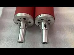 Промышленные обогревательные резиновые покрытые стальные ролики резиновые ролики OEM video