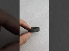 Графит углерода пропитанный сурьмой разделяет уплотнения кольца углерода для антиржавейного насоса video