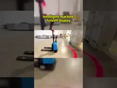 Удалённо управляемые вилочные погрузчики AGV эффективный безопасный и интеллектуальный логистический транспортный инструмент video