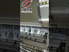 Промышленная компьютеризированная ковровая машина для одежды для постельного белья video