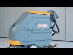 Уборщица пола с 19 дюймовой щеткой video