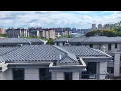 Φυτογυάλα Asphalt πέτρα οροφή Shingles διακοσμητικό για εμπορικά