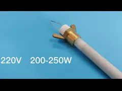 Оригинальные керамические зажигатели винт в 200 Вт Пелетный печь зажигатель для пелетных горелки PELLASX video