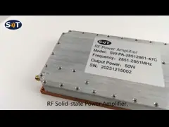 2851-2861 MHz RF S Band PSat 47 dBm Усилитель высокой мощности для микроволновой связи, обеспечивающий надежную связь. video
