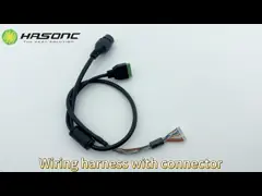 025 IP Kamera Kabel Ethernet Pabrik RJ45 master Electric Wire Harness Kabel Majelis MX1.25-14PIN