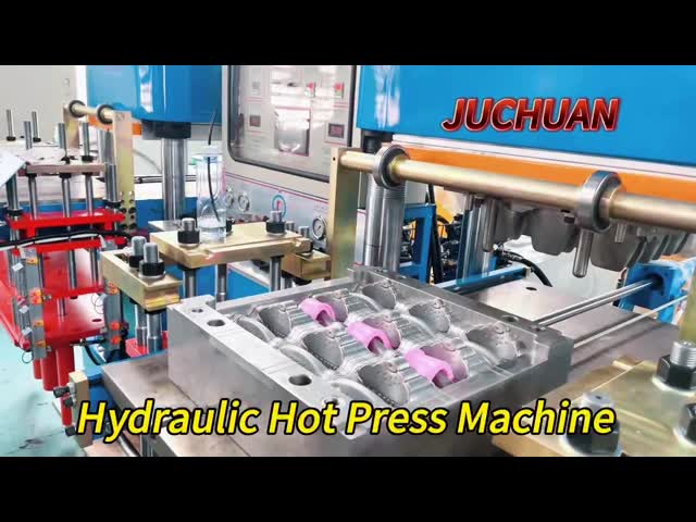 Good quality 100Ton - 1200Ton Hydraulic Hot Press Machine for making Silicone Rubber products from China Factory