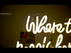 Большой неоновый светодиодный светодиодный переключатель 12В Декорация для помолвки video