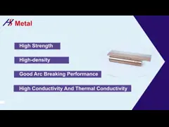 ASTM B387 Молибденовый стержень Молибденовый стержень для электродного нагрева video