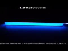 China Dotless Colorful Cob Rgb Rgbw Addressable Led Strip 784Chips/M 24V 12mm supplier