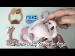 Животное в форме нетоксичный милый зубной игрушка мягкое облегчение дискомфорта зубов ребенка video