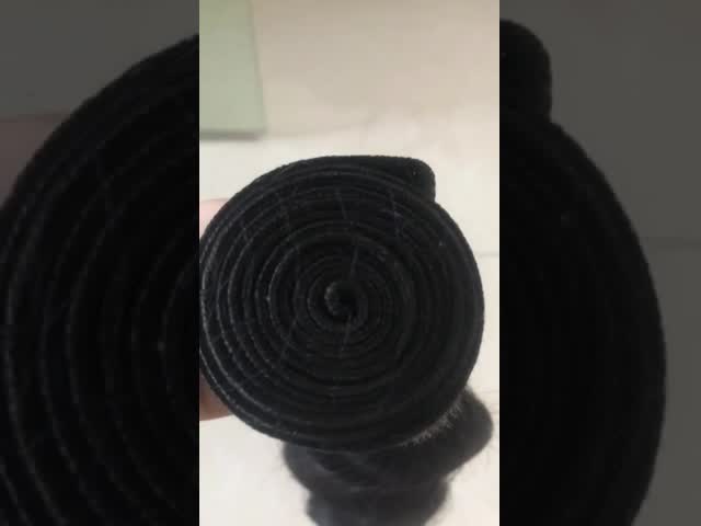 Burgundy Peruvian Remy Human Hair Extensions Weave Bundles With Closure