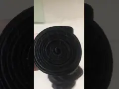 Burgundische Peruanische Remy menschliche Haarverlängerungen Weave Bundles mit Schließung