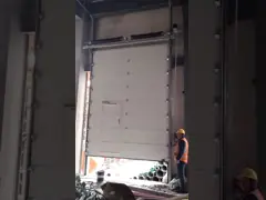 Entreposage Logistique Porte sectionnelle industrielle Porte sectionnelle de garage isolée