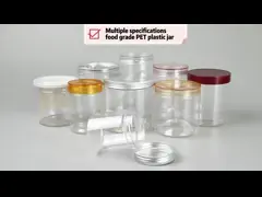 Контейнеры конфеты изготовленного на заказ ЛЮБИМЦА ясные пластиковые с алюминиевой крышкой Recyclable video