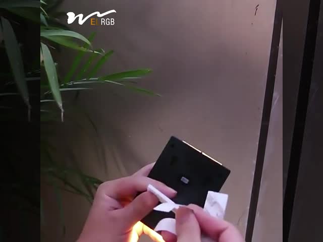 6000K Iluminação solar de parede Iluminação de parede exterior Iluminação de parede para paisagem