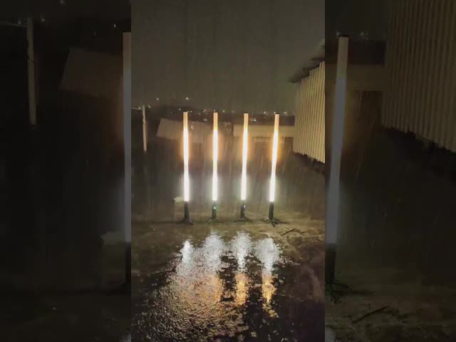 4 режима затемнения IP65 DMX LED Tube Light 360 RGB Pixel для дискотеки