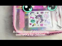 Розовый пушистый пластиковый макияж video