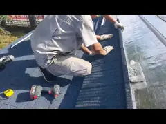 Φυτογυάλα Asphalt πέτρα οροφή Shingles διακοσμητικό για εμπορικά