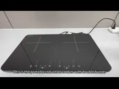 Ce Сертифицированные электрические индукционные колбы Печь Мостовой элемент Тип Кухня Использование video