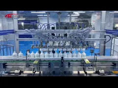 8 головная посудомоечная жидкостная заполнительная машина с высокоскоростным сервомотором video