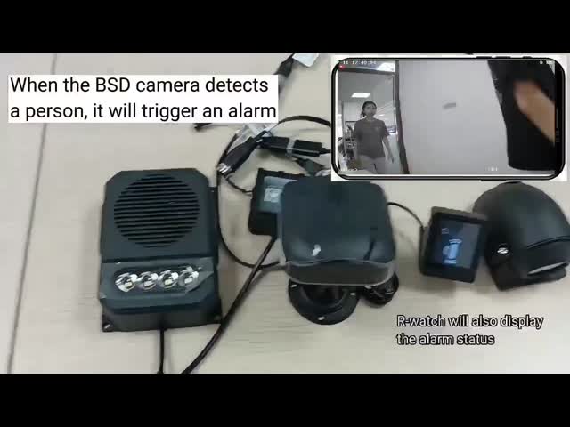 Mini AI MDVR Dashcam Driver Fatigue Detection Car Camera System For Car Truck