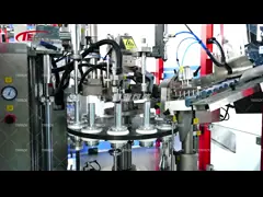 Композитная трубка косметическая крема заправляющая машина 4,5 кВт с полной механической структурой video